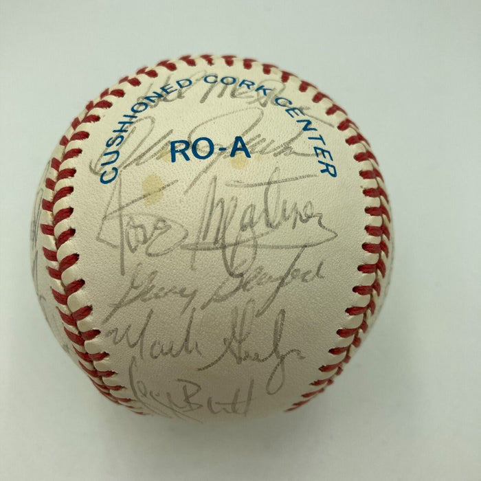 1985 Kansas City Royal World Series Champs Team Signed Baseball With JSA COA