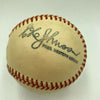 Beautiful Mel Ott & Carl Hubbell Signed 1935 National League Baseball JSA COA