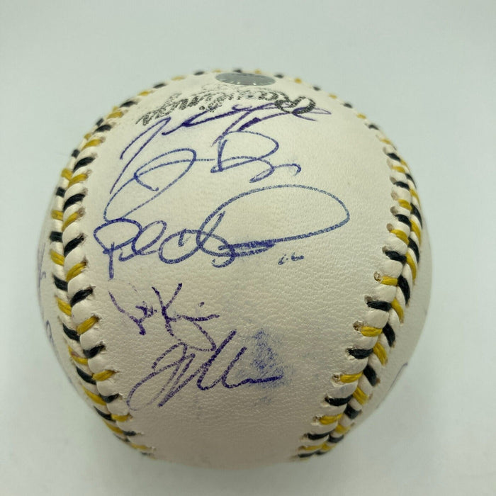 2006 All Star Game Team Signed Baseball Ichiro Suzuki Roy Halladay MLB Authentic