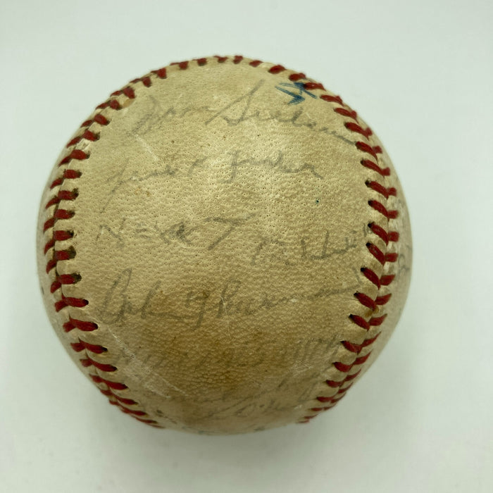 Hilton Smith Satchel Paige Negro League Kansas City Monarchs Signed Baseball JSA