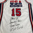 1992 Magic Johnson Signed Game Used Team USA Olympics Jersey MEARS COA