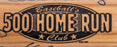 500 Home Run Club Signed Bat 13 Sigs Hank Aaron Willie Mays Beckett COA