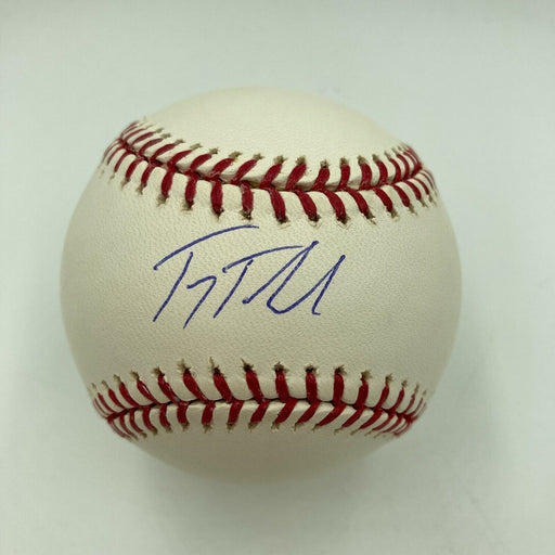 Troy Tulowitzki Signed Autographed Major League Baseball With Steiner COA