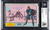 1968 Topps Tim Horton #123 Signed Hockey Card BGS Authenticated RARE