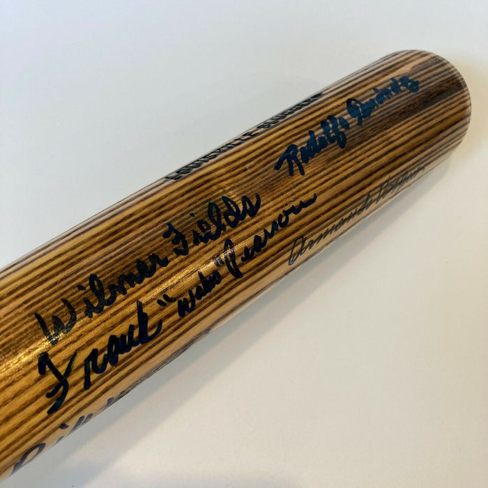 Negro League Legends Multi Signed Baseball Bat Double Duty Radcliffe JSA COA