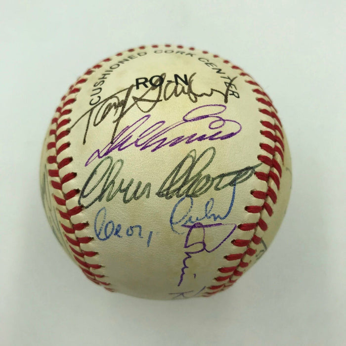 Philadelphia Phillies Hall Of Fame & Legends Multi Signed Baseball JSA COA