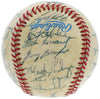 1985 Kansas City Royals World Series Champs Team Signed Baseball JSA COA