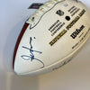 Hall Of Fame Legends Multi Signed Football With 15 Sigs JSA COA
