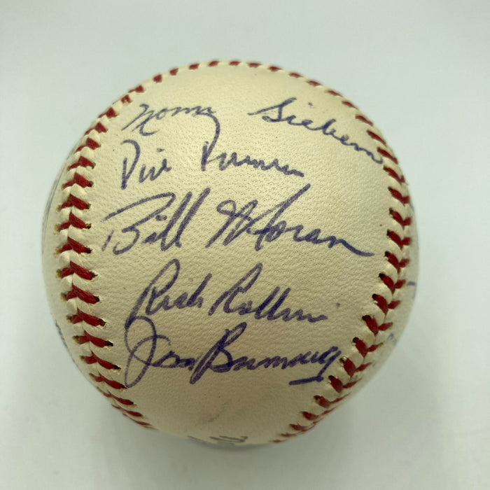 1962 All Star Game Team Signed Official National League Baseball JSA COA