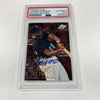 1996 Fleer Excel Vladimir Guerrero Signed Autographed RC Rookie Card PSA DNA