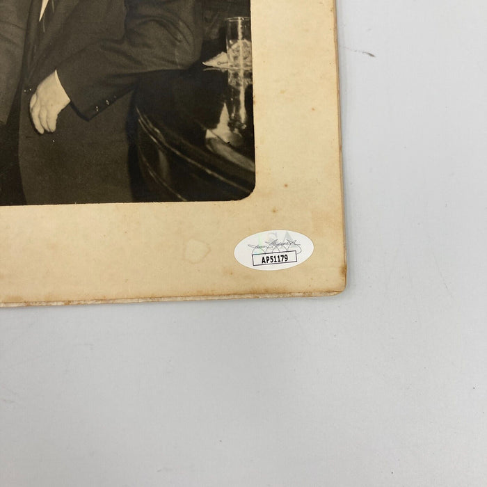 Jack Dempsey Signed Vintage 1950's Photo JSA COA Boxing