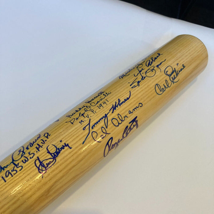 Sandy Koufax Brooklyn Dodgers Legends Signed Cooperstown Baseball Bat JSA