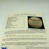 1968 New York Mets Team Signed National League Baseball Nolan Ryan JSA COA