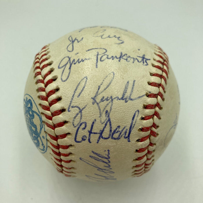 Nolan Ryan 1980's Houston Astros Team Signed Baseball