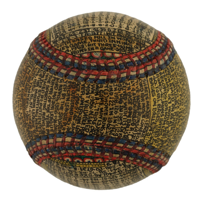 Beautiful Mickey Mantle Hand Painted George Sosnak Folk Art Baseball 1/1 Signed