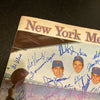 1969 NY Mets World Series Champs Team Signed Yearbook Nolan Ryan Tom Seaver JSA