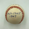 Rick Ferrell Full Name HOF 1984 Signed Inscribed American League Baseball JSA