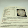 1962 All Star Game Team Signed Official National League Baseball JSA COA