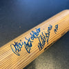 Mike Scioscia Signed 1970's Louisville Slugger Game Used Baseball Bat JSA COA