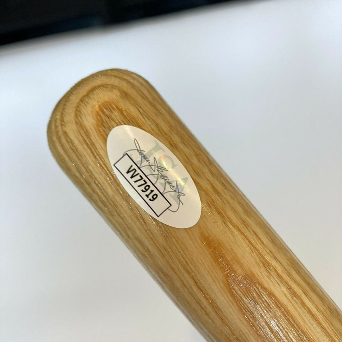 Beautiful Willie Mays Signed Hall Of Fame Mini Baseball Bat With JSA COA