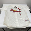 1982 St Louis Cardinals World Series Champs Team Signed Rawlings Jersey JSA COA