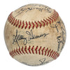 1962 New York Mets Team Signed Baseball Gil Hodges Rogers Hornsby Stengel JSA