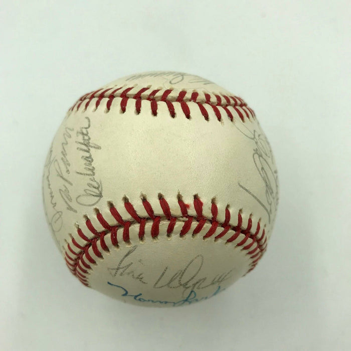 Duke Snider Los Angeles Dodgers Greats Signed National League Baseball PSA DNA