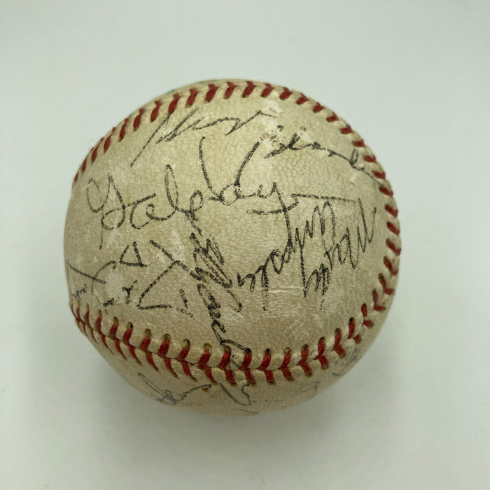 Brian Piccolo 1960's Chicago Greats Signed Baseball PSA DNA & Beckett COA