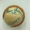 Ted Williams Gene Autry Lawrence Welk Joe E Brown 1961 Signed Baseball JSA COA