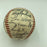 1955 Cleveland Indians Team Signed Official American League Baseball Larry Doby