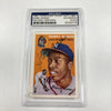 1954 Topps Hank Aaron RP RC Signed Baseball Card Auto PSA DNA