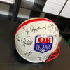 Johnny Unitas HOF Quarterback Legends Signed Full Size Helmet 18 Sigs JSA COA