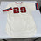 Rod Carew Twice Signed Minnesota Twins Vintage Sand-Knit Jersey JSA Certified