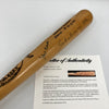 Hank Aaron & Sadaharu Oh Signed Louisville Slugger Game Model Bat PSA DNA COA