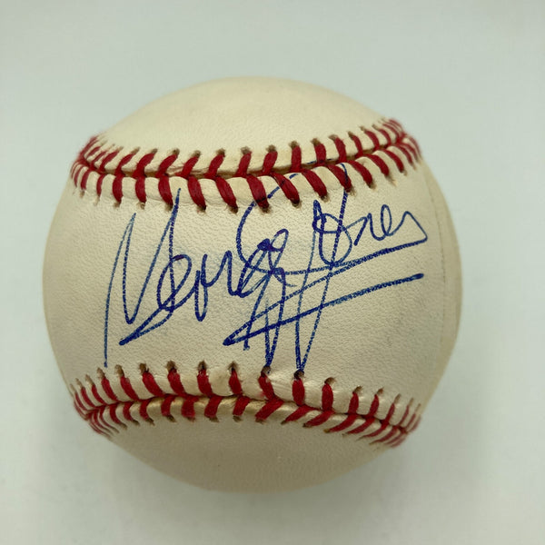 George Jones Signed National League Baseball Beckett Certified Country Singer