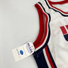 1992 Clyde Drexler Signed Game Used Team USA Olympics Jersey MEARS & JSA COA