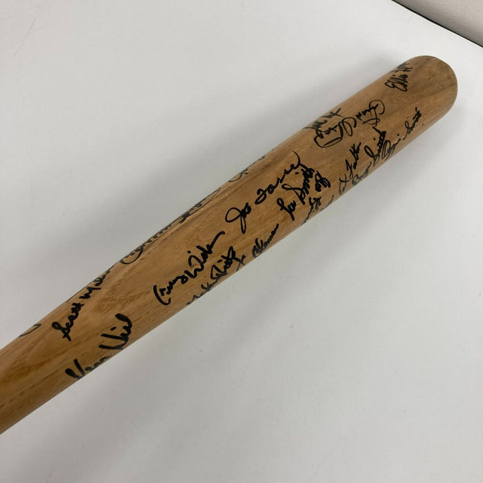 1980's St. Louis Cardinals Team Signed Ralph Garr Game Used Baseball Bat JSA COA