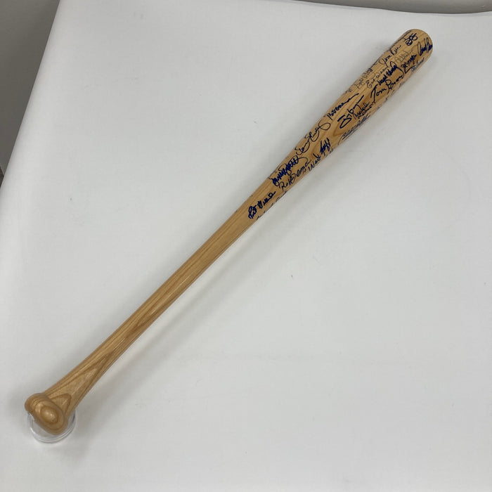 Beautiful Hall Of Fame Multi Signed Baseball Bat 48 Sigs Sandy Koufax Beckett
