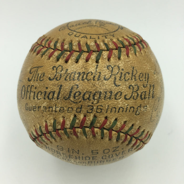 Rare 1932 St. Louis Cardinals Team Signed Branch Rickey League Baseball JSA COA