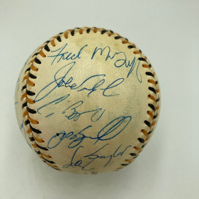 1994 All Star Game National League Team Signed Baseball Barry Bonds PSA DNA COA