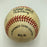 1954 New York Giants & Cleveland Indians World Series Multi Signed Baseball JSA