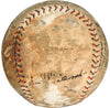 1920 Cleveland Indians WS Champs Team Signed Baseball Ray Chapman Babe Ruth PSA