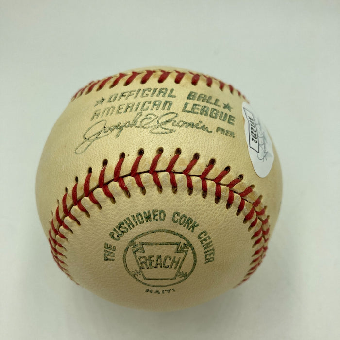 Steve Spurrier Signed Vintage Baseball Heisman Trophy Winner JSA COA