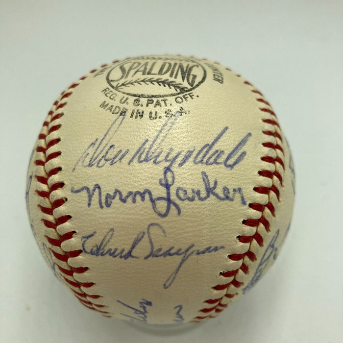 Beautiful 1960 Los Angeles Dodgers Team-Signed Baseball Sandy Koufax PSA DNA