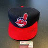 Roberto Alomar Signed Authentic Cleveland Indians Game Model Hat JSA COA