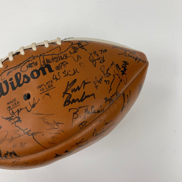 1988 Pac-10 Champion USC Trojans Team Signed Football