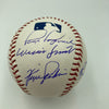 1969 Chicago Cubs Team Signed Baseball Ernie Banks Billy Williams Santo JSA COA