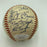 1964 St. Louis Cardinals World Series Champs Team Signed Baseball JSA COA