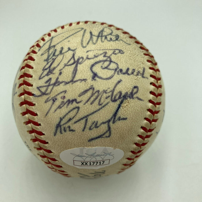 1964 St. Louis Cardinals World Series Champs Team Signed Baseball JSA COA