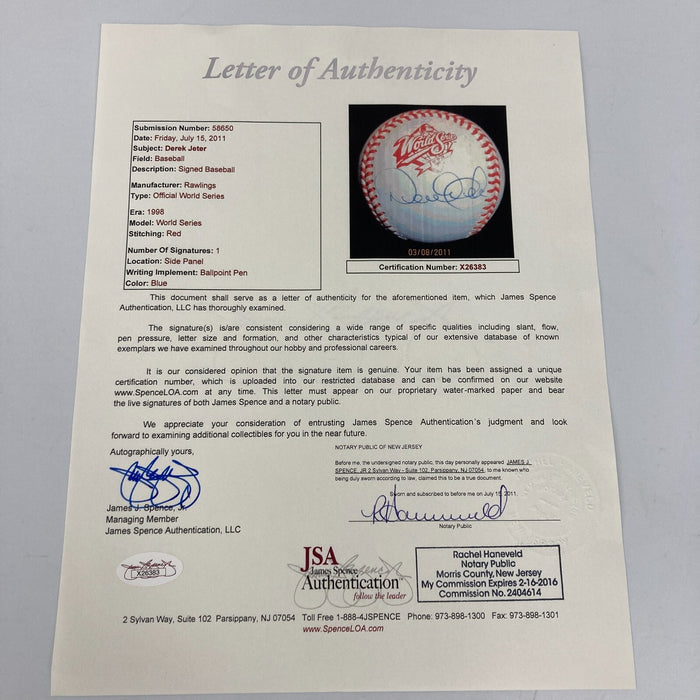 1998 New York Yankees WS Champs Team Signed Baseball Collection 51 Balls JSA COA